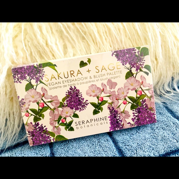Sakura +Sage Vegan Eyeshadow Palette - Picture 1 of 2